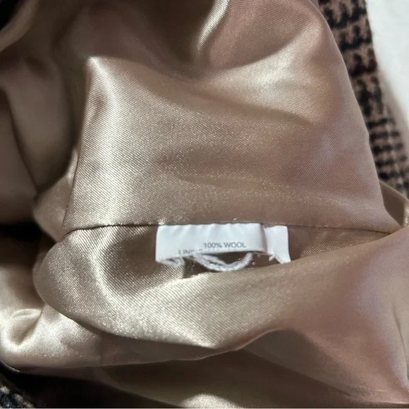 J Crew Schoolboy women’s blazer wool size 00 orange contrast under collar - Picture 5 of 10